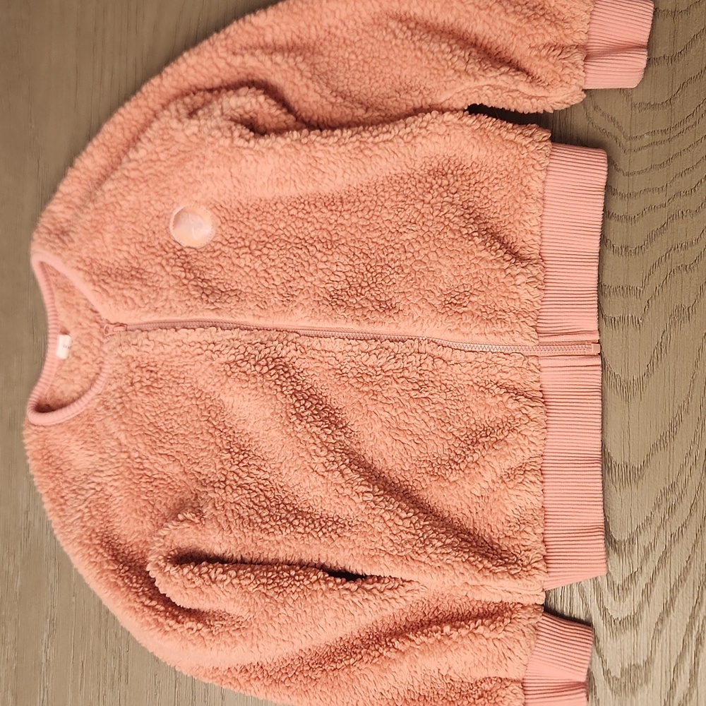 Huxbaby faux fur jacket
